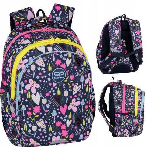 Coolpack Jerry "In The Garden" - Ergonomic School Backpack for Girls Grades 1-3