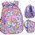 Coolpack Jerry Pastel Heart School Backpack for Girls, Grades 1-3