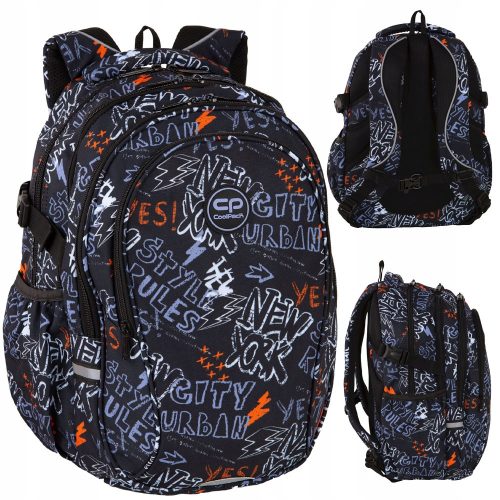 CoolPack Factor New York Stylish & Durable School Backpack