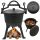  SOLID CAST IRON KETTLE 8L HUNTING FOR A CAMPFIRE KAWMET |
