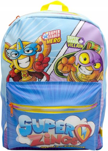 Super Zings Kids School Backpack with Superhero Cape