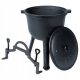  VILDE CAST IRON 4L kettle for campfire, hunting pot, Hungarian grill