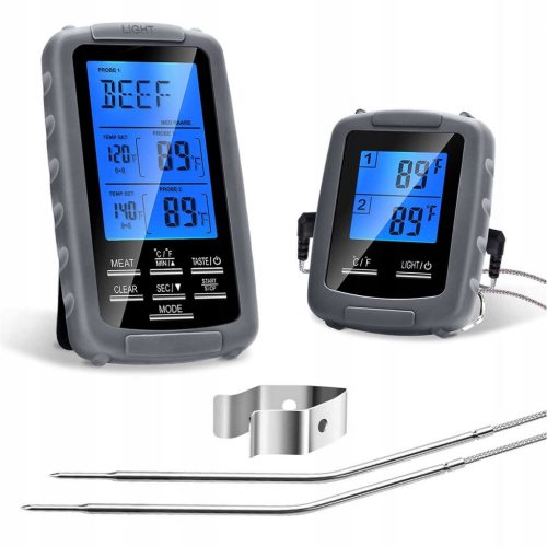  WIRELESS SMOKER GRILL THERMOMETER 2 SON