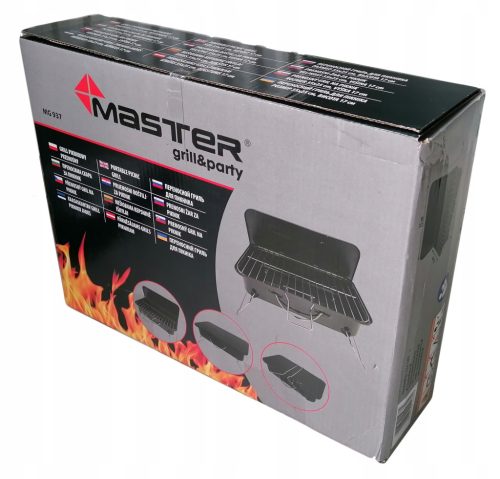  Master Grill&Party charcoal grill 23 x 33 cm