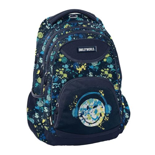 Paso Beuniq Smiley Youth Backpack for Boys and Girls