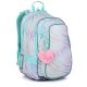 Topgal LYNN 25007 Turquoise & Pink Multi-Compartment School Backpack