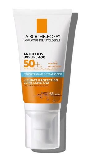 La Roche-Posay Anthelios UV Mune 400 Moisturizing Face Sunscreen SPF 50+, 50ml