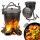  Cast iron 4 L hunter's pot for the campfire POT Hungarian grill roasts