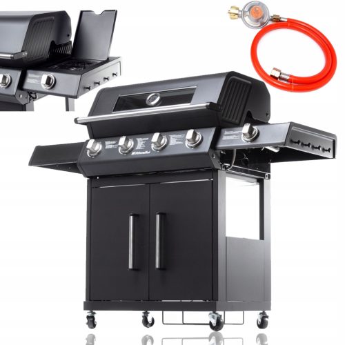  Riwall RGG 41 EXL Gas Grill - 5 burners 4+1 Luxury 17kW 12 people