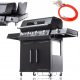  Riwall RGG 41 EXL Gas Grill - 5 burners 4+1 Luxury 17kW 12 people