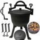  Cast iron hunting cauldron Landgraf 8L