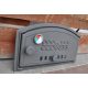  CAST IRON DOOR pizza oven thermometer firebox fireplace