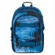 BAAGL Skate Steel Ergonomic School Backpack with Skateboard Straps and Laptop Pocket