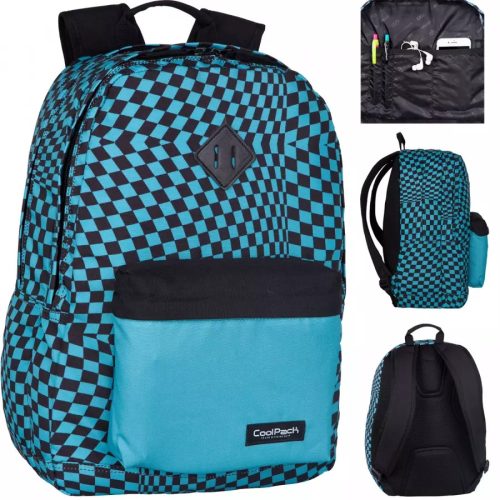 Coolpack Scout Youth Backpack for School and Travel, Water-Resistant Polyester