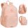 Coolpack Rider Youth School Backpack in Powder Peach