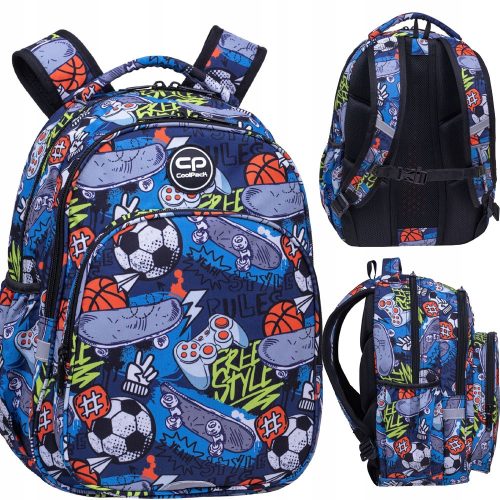 Coolpack Base Plus Youth & School Backpack Ideal for Students - F027929