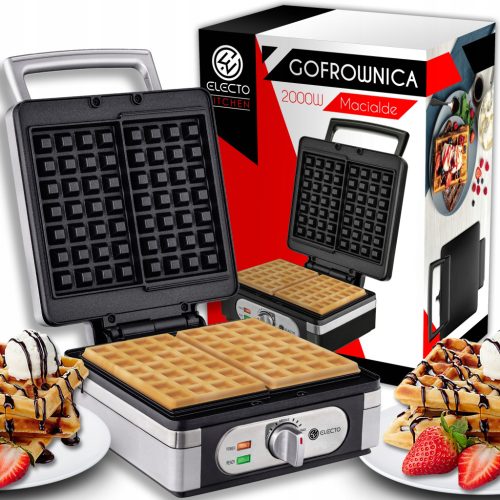  Electo Bella-J-1640 waffle maker 2000 W silver-gray