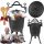  CAST IRON POT HUNTING / HUNGARIAN POT FOR CAMPFIRE GRILL ROASTS 8L