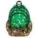 St.Right Majewski BP-04 Pixel 4-Compartment School Backpack