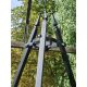  Grills Tripod with crank straight with spike and crank for grate from 80cm to 100cm