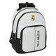 Official Real Madrid Double Backpack - Ideal for School, Travel & Sports