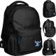 BeUniq Stitch Black School Backpack DS25HH-2705