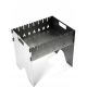  Mangal Grill For 8 Skewers Charcoal Metal 2.5 mm Multifunctional Compact