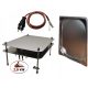  Smoker heater with drip tray