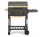  ACTIVA GARDEN CHARCOAL GRILL ANGULAR GOLD - 3-piece CAST IRON GRATE