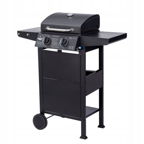  EL FUEGO SAN JOSE GAS GRILL 2 BURNERS CAST IRON GRID REDUCER