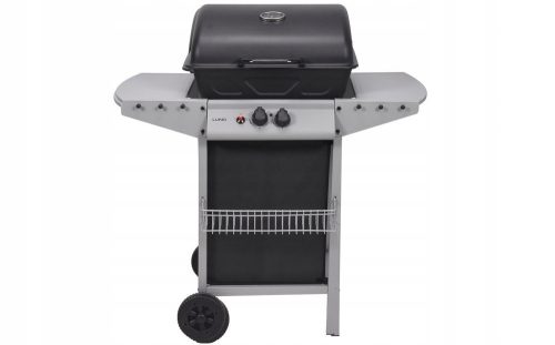  Gas Grill LUND 99644 5.5kW Black and Silver