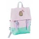 Pusheen One-Compartment School Backpack in Trendy Pink with Mint and Purple Accents