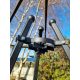  Grills Grill Tripod Ball with crank 215 cm high Rack for grill 100 cm