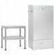  vidaXL Smoker with Table Galvanized Steel