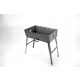  Mangal Grill Case For 8 Skewers Foldable Carbon Metal 2mm Solid