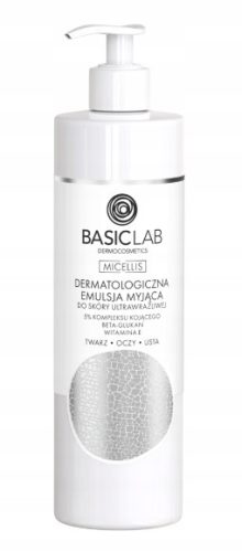 BasicLab Dermatological Cleansing Emulsion for Ultra-Sensitive Skin 300ml