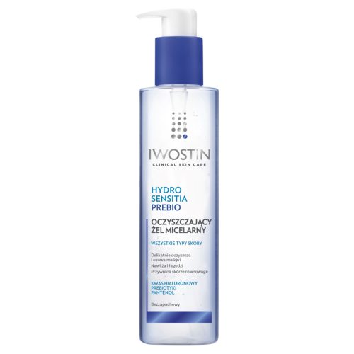 IWOSTIN HYDRO SENSITIA PREBIO Micellar Cleansing Gel for Sensitive Skin