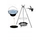  Foldable Camping Grill Party Grill 400 Model Burner Power 2000W