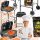 Charcoal grill with cover, side tables, STRONG, Durable, 2KG CHARCOAL