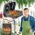  Garden grill with cover and side table for garden plot + 2kg coal