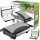  ELECTRIC FOLDABLE GRILL CERAMIC PANINI MAKER FOLDABLE
