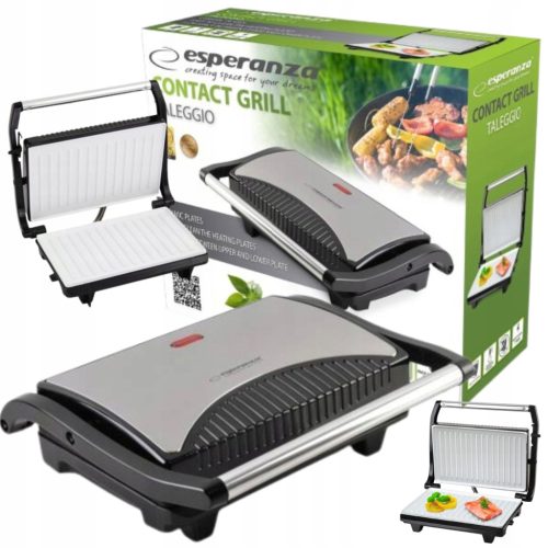  ELECTRIC FOLDABLE GRILL CERAMIC PANINI MAKER FOLDABLE