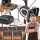  Garden charcoal grill with cover and side table for the garden + 10kg coal