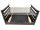  Insert for brick grill smokehouse 65.5x40x35cm stainless steel grate firebox