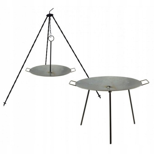  2in1 WOK PAN FOR CAMPFIRE 60cm TRIPOD GRILL
