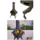  CAST IRON TERRACE HEATER GARDEN STOVE FIREPLACE