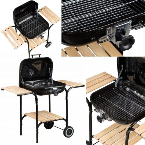  Charcoal Garden Grill Adjustment Grate Cover Circulator BrioGARDEN Large