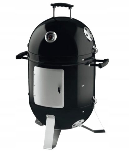  GRILL MEISTER PORTABLE STYLISH CHARCOAL GRILL SMOKER SMOKER OVEN