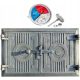  Cast iron door 43x27 bread oven thermometer