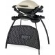  Weber Q1000 Stand Gas Grill Cast Iron Grate 43x32 cm with Stand 2.49kW